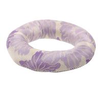 TOYANDONA Coussin de Contemplation Rond Support Stable Bruit en Tissu Lavande pour Bols Chantants et Cristaux pour Espace de Contemplation
