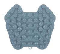 TOYANDONA Coussin De Massage Des Pieds En Silicone Gris, Brosse à Pieds Pour Bain Antidérapante, Nettoyeur Exfoliant Et Masseur Pour Soins De Pédicure Et Relaxation