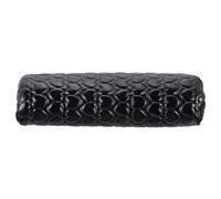 TOYANDONA Coussinet pour les mains Nail Art en PU noir, coussin demi-circulaire amovible avec support main stable, idéal pour usage maison et soins des ongles