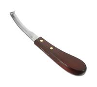 TOYANDONA Couteau à Réparer Les Sabots Double Tranchant Droitier en Acier Inoxydable, Outil Compact pour Chevaux Et Bovins, Pareur De Sabots Professionnel Usage Quotidien