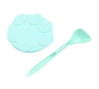TOYANDONA Couvercles en Silicone pour Boîtes de Nourriture pour Animaux Lot de 1 Set de Couvercle Hermétique Cuillère Compatible pour et Chiens Empêche L'Air Pollution