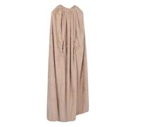 TOYANDONA Couverture de Sauna Intégrale en Polaire Épaisse 130 CM Protection Isolante Kaki en Tissu Corail Couverture Portable Douce pour Spa Relaxation Hivernale Usage Hammam et Maison et