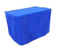 TOYANDONA Couverture d'ombrage et thermique pour cage à oiseaux - Protection contre le froid et bloque la lumière - Tissu Oxford lavable - Bleu