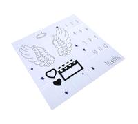 TOYANDONA Couverture Photo Né Accessoires De Photographie Garçon Fille Tapis Évolution pour Fête De Cent Jours Et Mois Kit De Décorations pour Garçon Et Fille