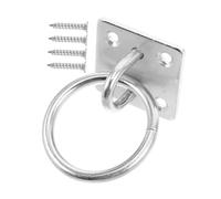 TOYANDONA Crochet de Fixation pour Écurie Anneau de Tie Ring Durable pour Chevaux Sécurisé et Facile à Installer Accessoire Pratique pour Stalles et Barns Équestres