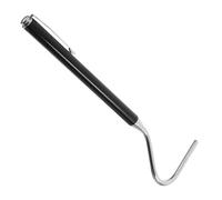 TOYANDONA Crochet Serpent Rétractable en Acier Inoxydable, Hameçon Réglable à Long Manche, Outil De Récupération Sécurisé pour Reptiles, Capture De Serpents, Usage Professionnel Et Loisir