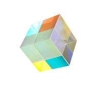 TOYANDONA Cube Optique pour Décoration Maison Lentille RGB Outil Pédagogique et Ornement de Bureau