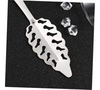 TOYANDONA Cuillère à Bar Acier Inoxydable Passoire à Glace à Ustensile de Cuisine pour Maison et Bar Filtre à Sucre et Absinthe avec Manche Long Outil Antirouille pour Cocktails et Fêtes