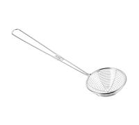 TOYANDONA Cuillère Passoire Inox 7,5 Cm Cuillère à Trous Acier Inoxydable Filtration Tamis Bubble Tea Professionnelle La Cuisine Polyvalente