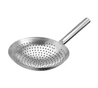 TOYANDONA Cuillère Passoire Inox Résistante Chaleur pour Friture et Hot Pot Grand Filtre Mailles Fines Égouttoir Cuisine Ergonomique pour Frites Légumes et Viande