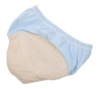 TOYANDONA Culotte Réutilisable pour Incontinence, sous-Vêtements Imperméables Respirants en Coton Bleu Ciel Taille Xl, pour Urgences et Personnes Âgées