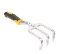 TOYANDONA Cultivateur à Main Acier Inoxydable avec Poignée Ergonomique Outil de Jardinage Portable pour Désherbage et Aération Sol pour et Pelouses