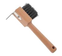 TOYANDONA Cure Pied Outil Portable de Ferrage Brosse Trimmer en Acier Inoxydable Facile à Ranger Bavure Cheval en Bois pour Sabots de Chevaux et Moutons