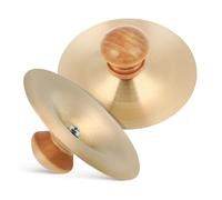 TOYANDONA Cymbales à Doigts Petites avec Poignées Confortables pour Garçon Fille Instruments de Percussion Faciles à Jouer et Pratiquer
