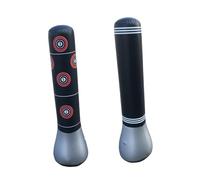 TOYANDONA de Boxe Gonflable Épais PVC pour Garçon Fille Colonne de Boxe Verticale Chute Outil Fitness Décompression pour Frappe et Coordination des Filles et Garçons à