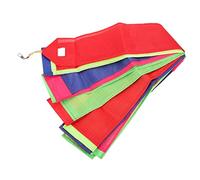 TOYANDONA De Cerf-Volant pour Enfants Banderoles Arc-en-Ciel Accrocheuses Rubans Tube De Cerf-Volant Queues Décoration Arc-en-Ciel Banderole en Tissu De Fibres Chimiques