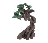TOYANDONA Décor Arbre Réaliste pour Aquarium Cachette Betta Résine Sûre Installation Facile Compatible avec Poissons Crevettes et Reptiles Ornement Aquatique