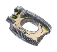 TOYANDONA Décoration Aquarium Architecture Chinoise Ancienne Miniature Résine Ornement Paysager pour Bassin et Jardin Intérieur