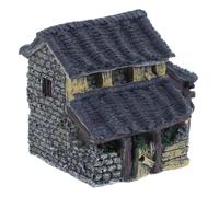 TOYANDONA Décoration Aquarium Maison Miniature Résine Style Chinois Traditionnel Accessoire Paysage Micro-Landscape Ornement Portable pour Réservoir Poissons Décor Terrarium Asiatique