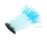 TOYANDONA Décoration Aquarium Silicone Lumineuse Bleue Ornement Réaliste pour Paysage Aquatique Adapté Eau Douce et Salée Décor Artificiel pour Poissons Effet Nuit Phosphorescent