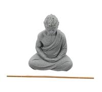 TOYANDONA Décoration Bouddha Aquarium Statue Roi Singe Wukong Figure Mythologique Chinoise Sculpture Relaxation Ornement Grès pour Aquarium