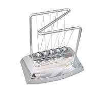 TOYANDONA Décoration De Bureau Z-Shape avec Boules De Newton Ornement Éducatif Et Kinetique pour Maison Moderne Et Bureau pour Apprendre La Physique Et Équilibre