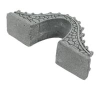 TOYANDONA Décoration de Pont de Pierre Simulé Accessoires en Résine en Grès Aspect Réaliste et Résistant la Déformation pour Jardin Miniature pour Monde Féerique