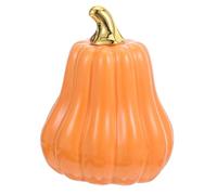 TOYANDONA Décoration Halloween Citrouille Céramique Créative Ornement de Table Automne pour Maison Chambre Salon