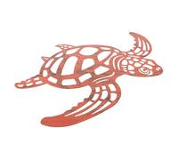 TOYANDONA Décoration Murale Fer Forme Tortue Pendentif Artisanal Ornement Pour Intérieur Et Extérieur