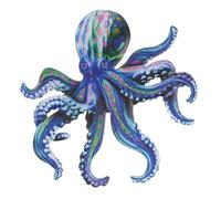 TOYANDONA Décoration Murale Pieuvre Métal Pour Clôture De Jardin Décoration Murale Délicate à Suspendre Pour Maison Bureau Extérieur