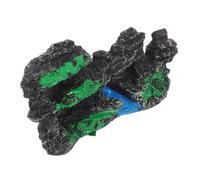 TOYANDONA Décoration Paysagère pour Aquarium Simulation De Montagne Et Grotte Résine Décor De Jardin Miniature Abri pour Poissons Et Crevettes