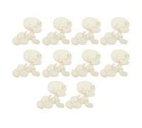 TOYANDONA Décorations Murales en Bois 20 Pcs pour Fête D'anniversaire Bébé Accessoires Photo de Bébé Décoration Naissance et Premier Anniversaire Dimensions 70x60 Mm pour Fête Prénatale