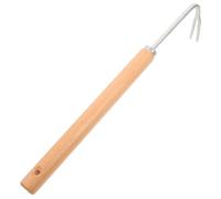 TOYANDONA désherbage du Jardin Outil de désherbage Râteau Outil de déracinement et de désherbage Main Durable à Nouveau Multi Fonction à Nouveau Outil de Fourche de désherbage Bois