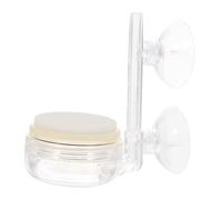 TOYANDONA Diffuseur à Bulles Aquarium avec Ventouse Pierre à Air Silencieuse Diffuseur Oxygène pour Pompe Aquarium Facile à Installer et Nettoyer Améliore Oxygénation du Bac à Poissons