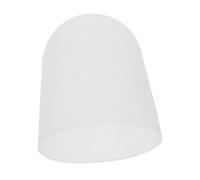 TOYANDONA Diffuseur de Lumière Douce pour Lampe Torche 49-53 MM Capuchon en Silicone Blanc Anti-Éblouissement Accessoire Polyvalent pour Lecture Intérieure et Randonnée Protection Légère