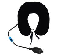 TOYANDONA Dispositif de Traction Cervicale Oreiller Gonflable de U Ergonomique pour Soulager Douleurs Chroniques et Aligner Colonne Vertébrale, Portable pour Bureau et Maison