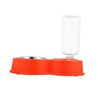 TOYANDONA Distributeur Automatique d'eau pour Chat Bol Anti-Débordement Mangeoire pour Animaux Design Compact 1 Pièce