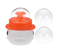 TOYANDONA Distributeur de Friandises pour Chiens à Bouton Pressable Puzzle Rotatif pour Auto Alimentation et Entraînement Distributeur de Nourriture pour Repas Programmés Intérieur