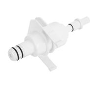 TOYANDONA Distributeur de Savonnette Automatique à Capteur, Plastique Blanc, Montage Mural Caché Derrière Miroir, Pulvérisation Précise et Anti-Fuite, pour Salle de Bain D'hôtel