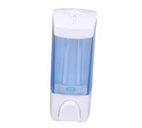 TOYANDONA Distributeur Mural de Liquide Bleu Recharge Réutilisable Boîte Suspendue pour Shampoing Gel Lotion Usage Maison et Hôtel