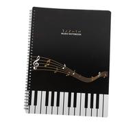 TOYANDONA Dossier Transparent Durable Protège Partitions et Documents Organise Fichiers Bureau Musique Piano et Autres Instruments Pochettes Recto Verso