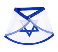 TOYANDONA Drapeau Israël Drapeau National Israélien Pour Décoration De Jardin Extérieure Design Simple Et Réutilisable