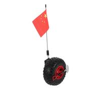 TOYANDONA Drapeau National pour Petit Roue Accessoire et Facile à Installer Sécurité et Décoration pour Coffre Arrière Drapeau Patriotique Polyvalent pour Cyclistes