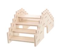 TOYANDONA Échelle pour Hamster Petit Animal Escalade Multifonction Pont de Cage Adapté Hamster Nain Aire de Jeu Sensorielle pour Rongeurs et Oiseaux