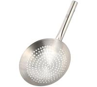 TOYANDONA Écumoire Acier Inoxydable Filtre à Mailles Fines Rigide Cuillère Passe-huile Multifonction pour Cuisson et Friture Poignée Ergonomique Résistante Chaleur Ustensile de Cuisine et