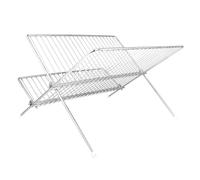 TOYANDONA Égouttoir Multifonction en Acier Inoxydable 1 Pièce - Support de Rangement pour Bols et Assiettes - Porte-Assiette Autoportant Bac de Drainage, Cuisine et Salle de Bain