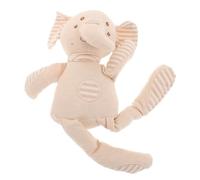 TOYANDONA Éléphant Coton Bio Pour Garçon Fille Doudou Apaisant Doux Et Securisant Compagnon De Sommeil Pour Garçon Fille Figurine Élégante De Jambes Pour Garçons Et Filles