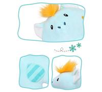 TOYANDONA En Peluche Pour Bébé Chauve-souris Jouets En Peluche Pour Bébé Hochet Pour Les Nouveau-nés Hochet De Bébé Sky-blue