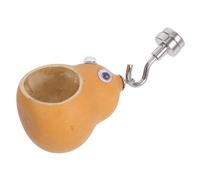 TOYANDONA Enceinte Magnétique Gourd pour Araignée Sauteuse Habitat Et Cachette Naturel Accessoires De Terrarium pour Petits Reptiles Et Araignées Décoration De Refuge Animalier