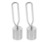 TOYANDONA Ensemble de 2 Poids d'équilibrage pour rôtissoire en Acier Inoxydable pour Barbecue électrique d'extérieur, Accessoires pour réunions de Famille et fêtes